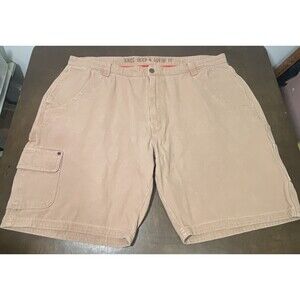 Farm Boy Carpenter Utility Shorts Tan Men's Sz 42 - 100% Cotton Canvas - EUC